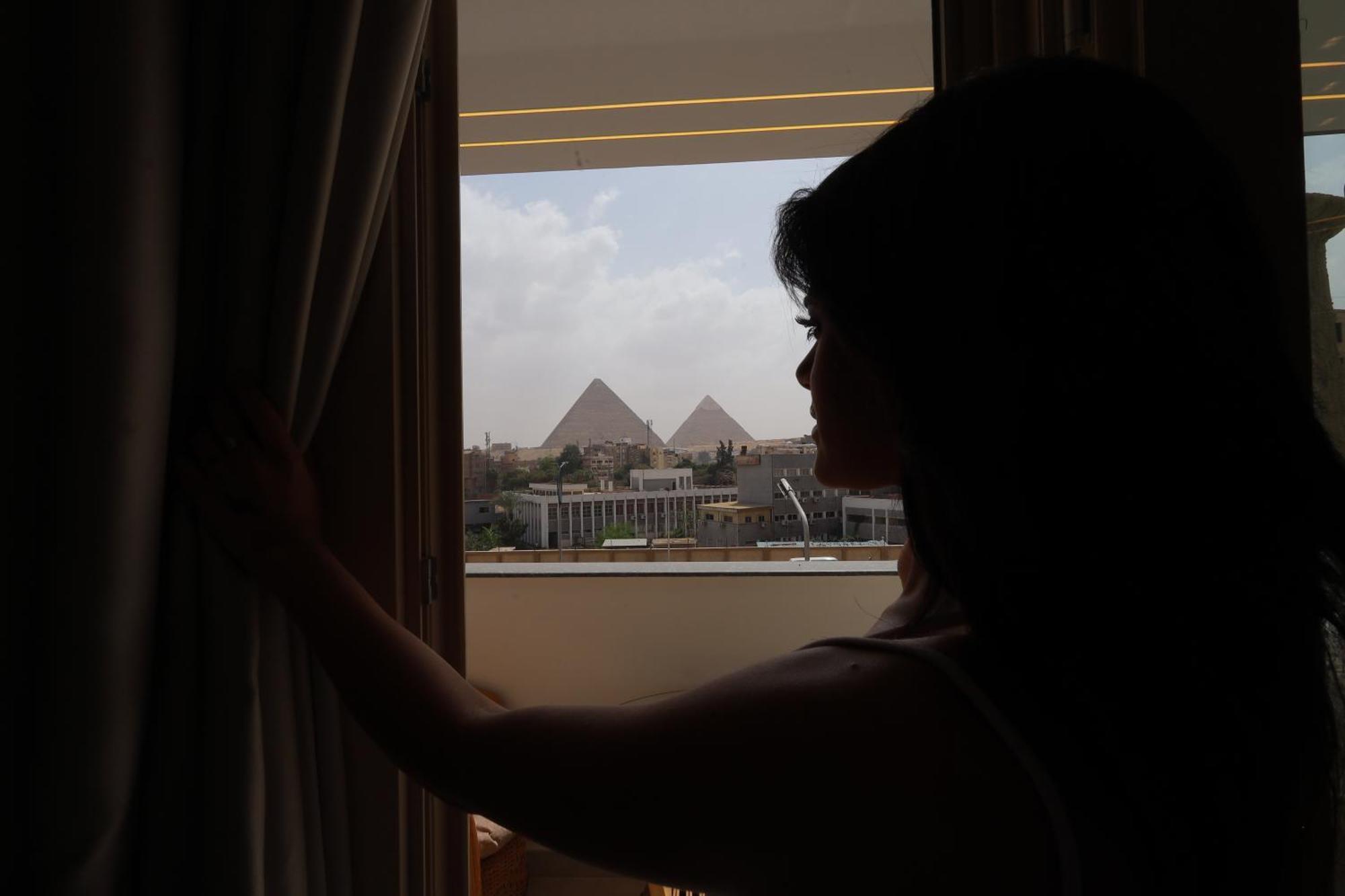 The Muse Pyramids Inn Kafrat al Jabal Екстер'єр фото
