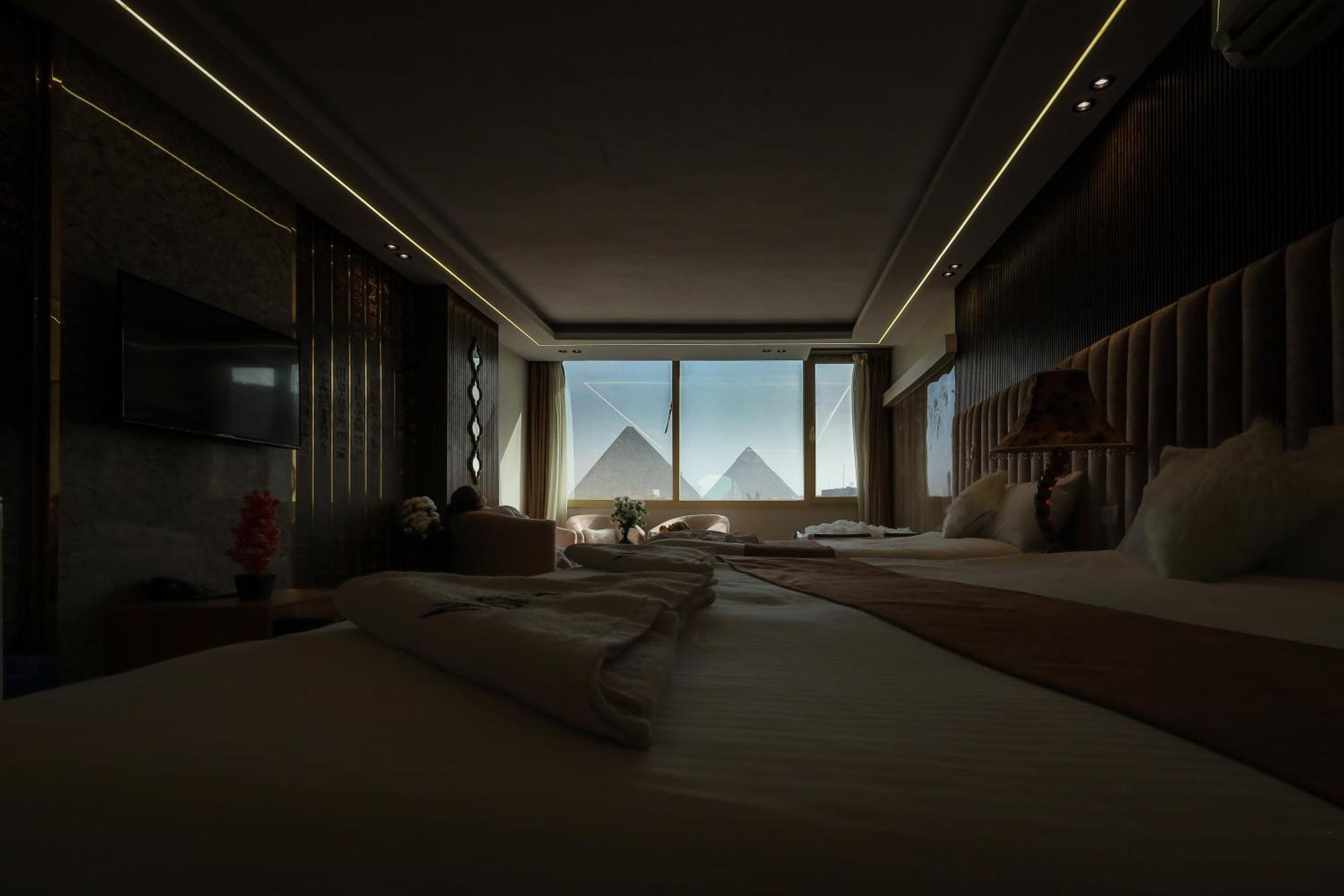 The Muse Pyramids Inn Kafrat al Jabal Екстер'єр фото