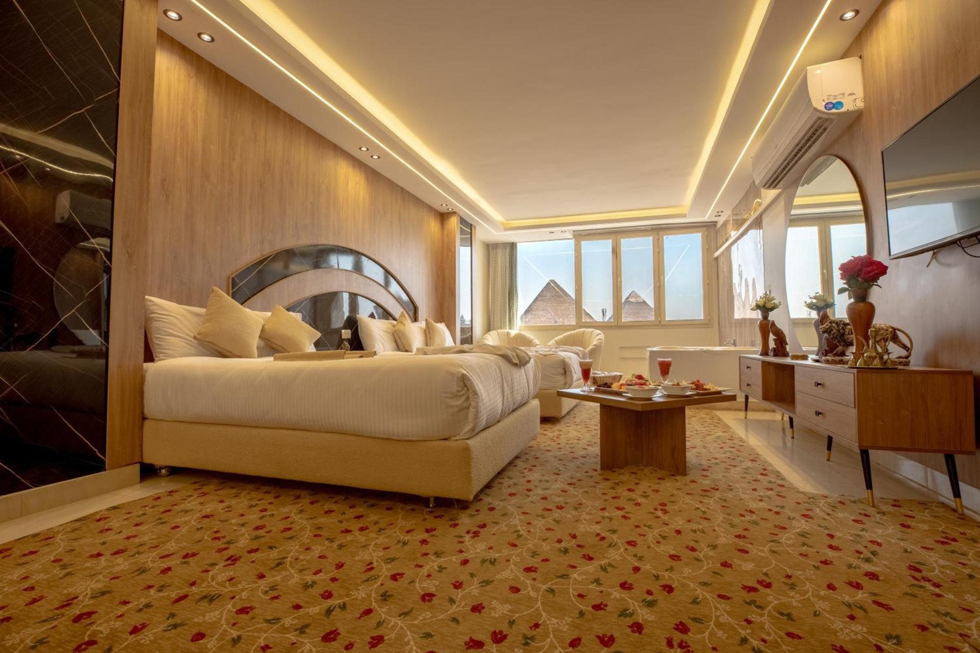 The Muse Pyramids Inn Kafrat al Jabal Екстер'єр фото