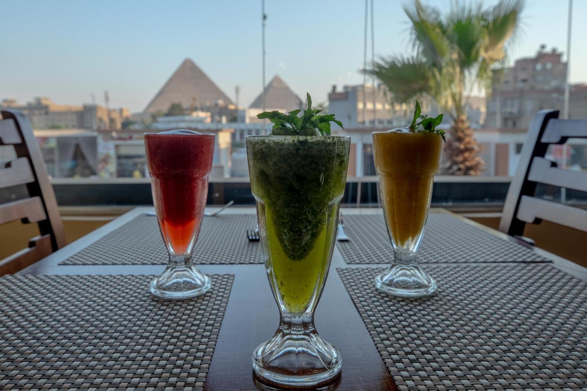 The Muse Pyramids Inn Kafrat al Jabal Екстер'єр фото